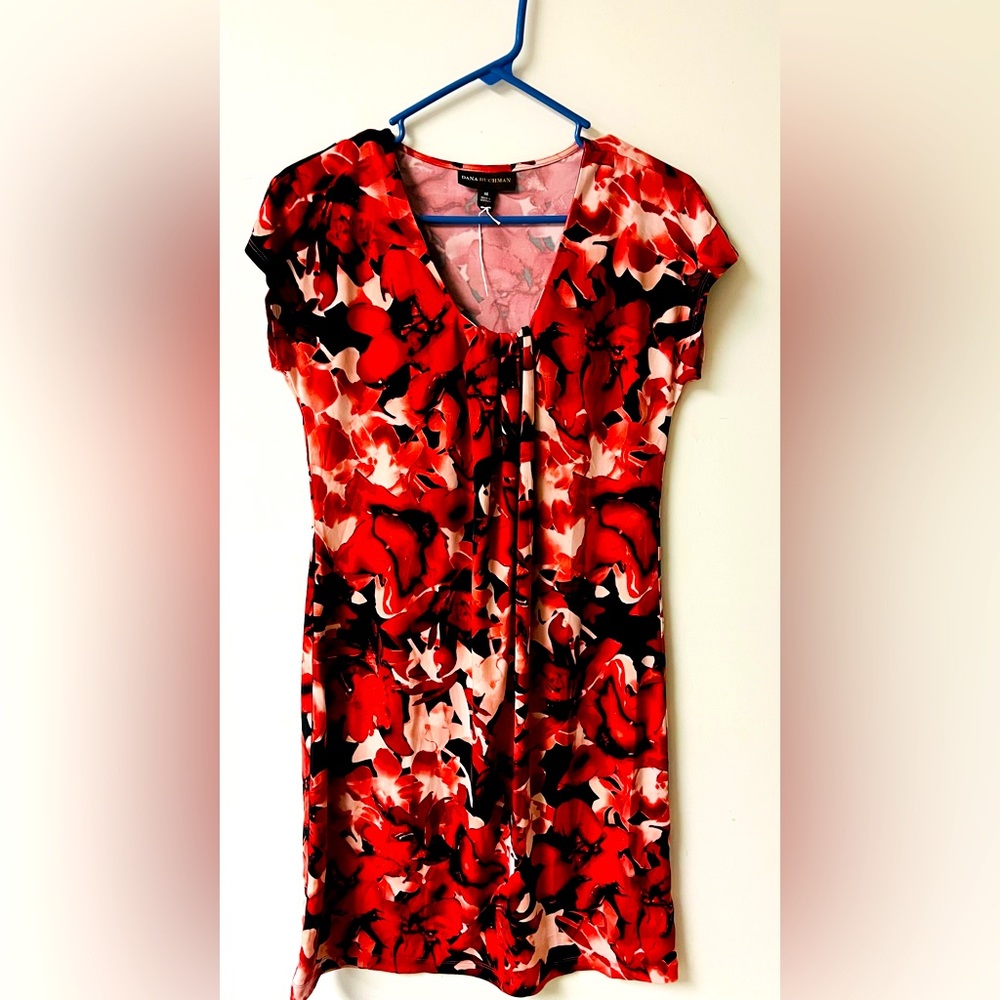 New- Dana buchman summer flower dress size XS